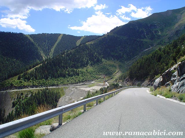 Vista de los ltimos metros.