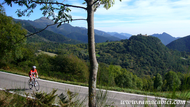 Zona final de la ascensin al Coll de La Boixeda