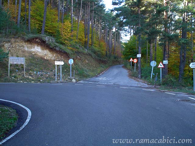 Cruce hacia la Collada Sobirana