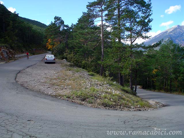 Algunas herraduras en este tramo de puerto