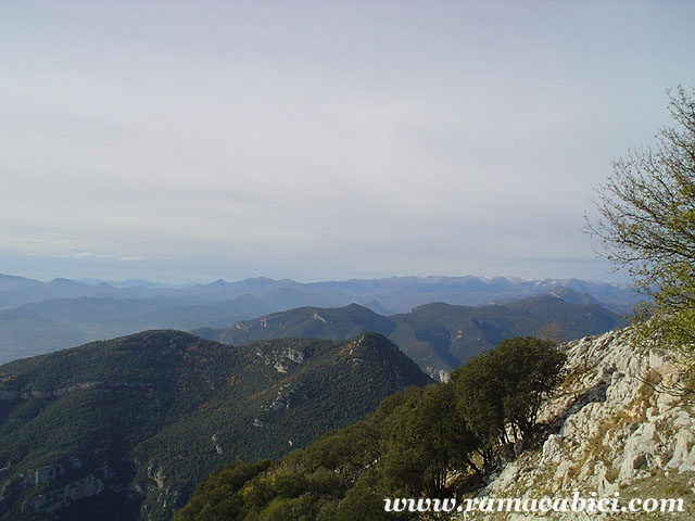 Preciosas vistas desde El Mont 