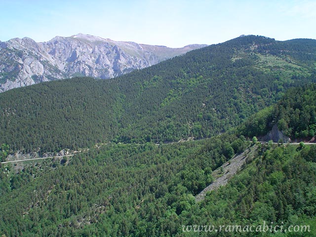 Espectacular vista de lo superado (Km 10)