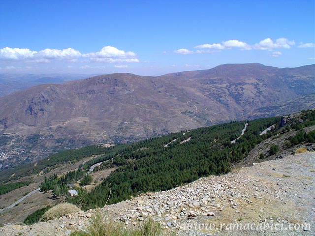 Vista de los primeros kilmetros de Collado de las Sabinas