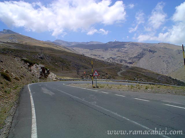 ltima curva antes del Albergue